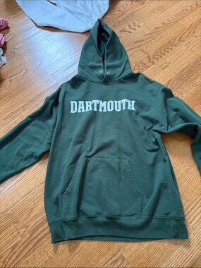 Champion Dark Green Dartmouth Pullover Hoodie